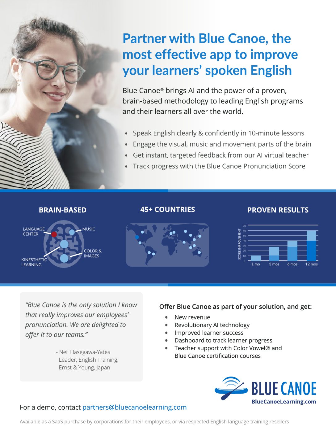 Blue Canoe for Partners Sheet